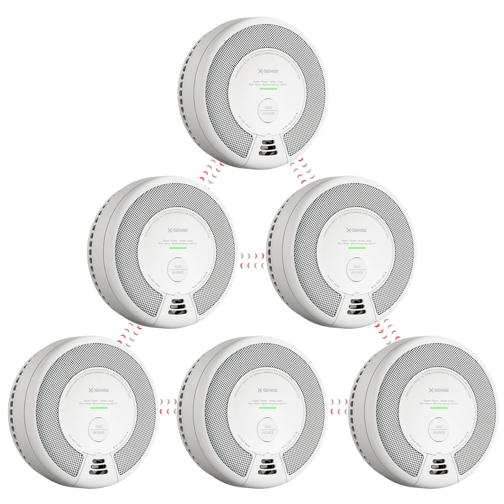 Network CO Detectors 6-Pack