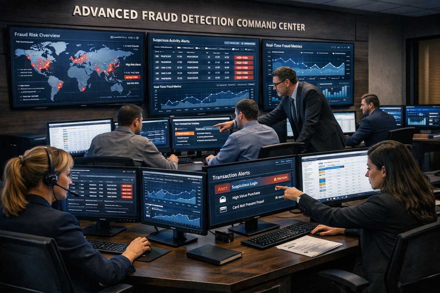 Advanced Fraud Detection Command Center