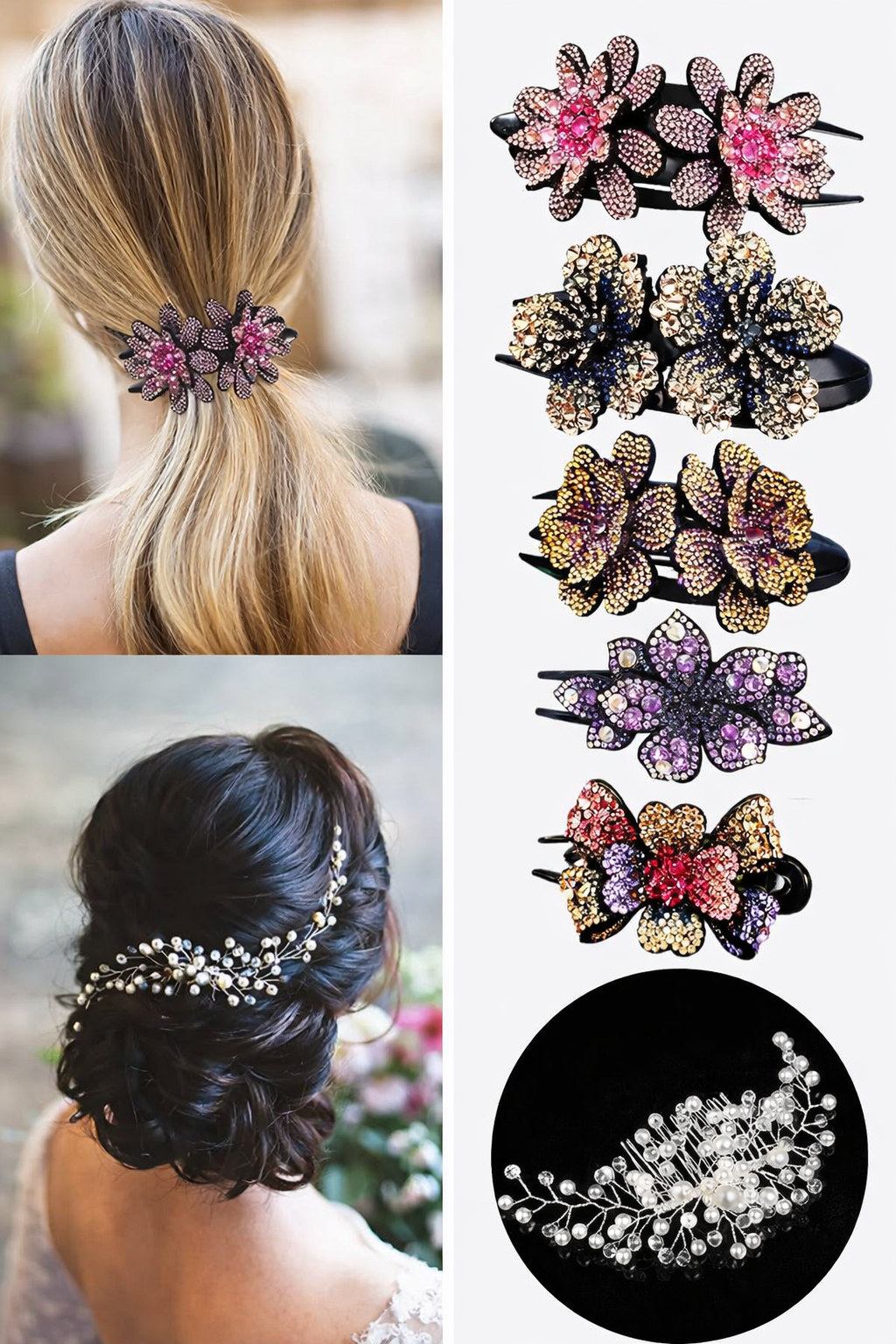 ZOE-DEL Crowned Hair Accessories & Ornaments