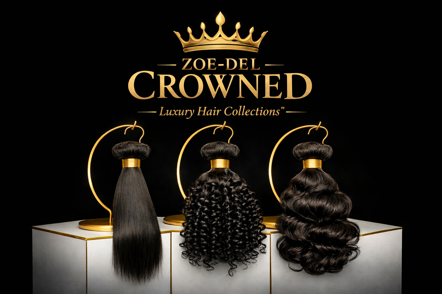ZOE-DEL Crowned Luxury Logo