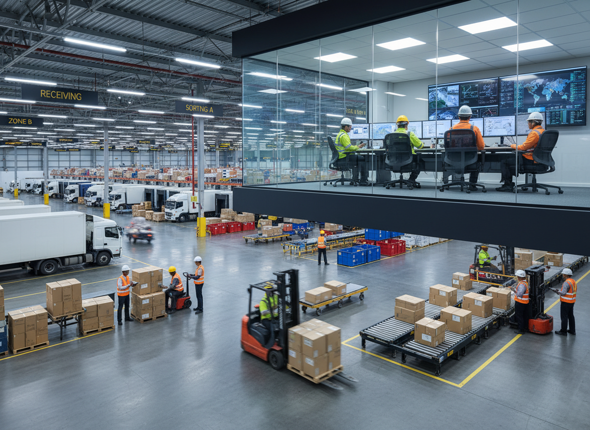 International Logistics Hub – Global Distribution Network