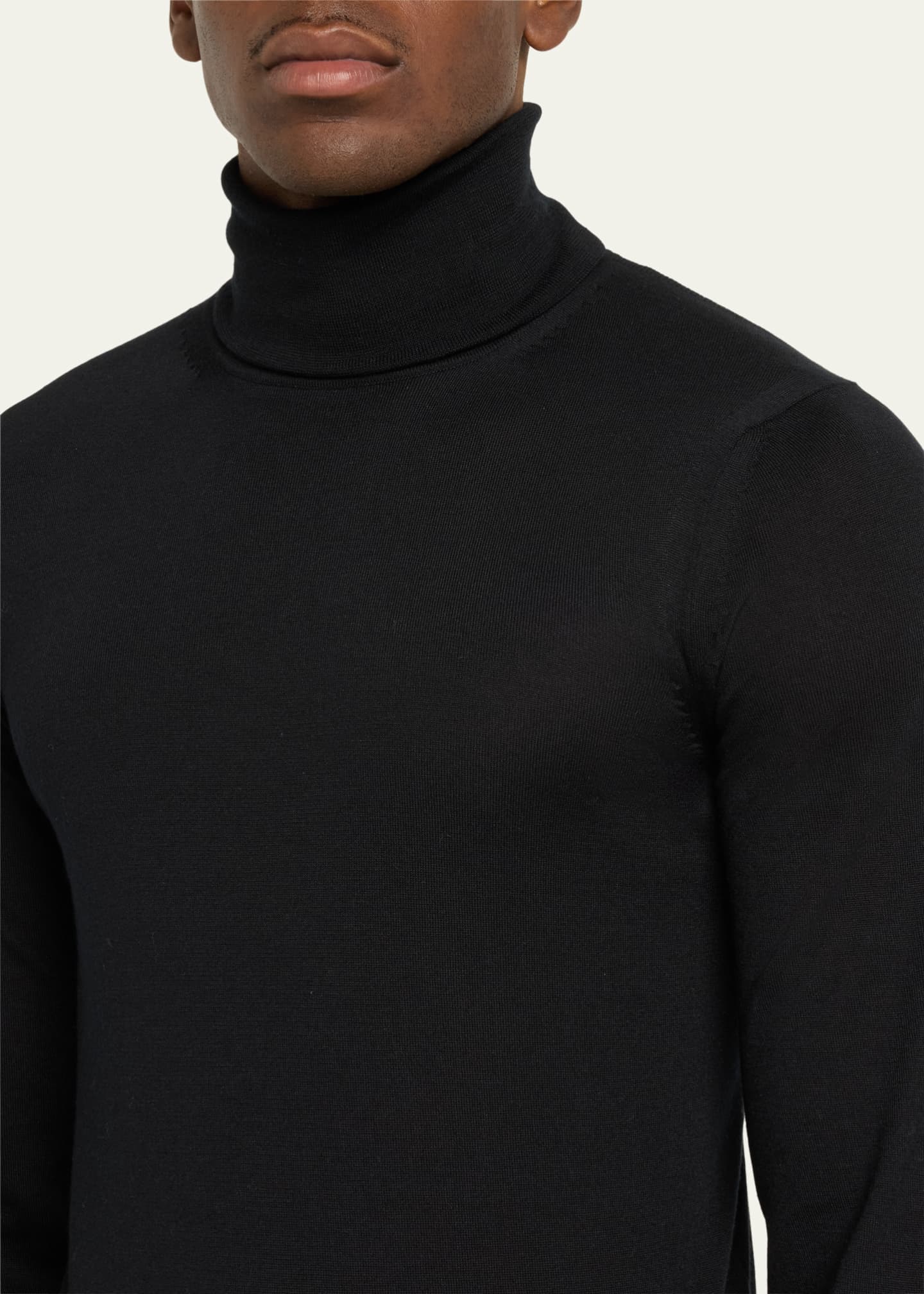 Fine Gauge Cashmere Turtleneck