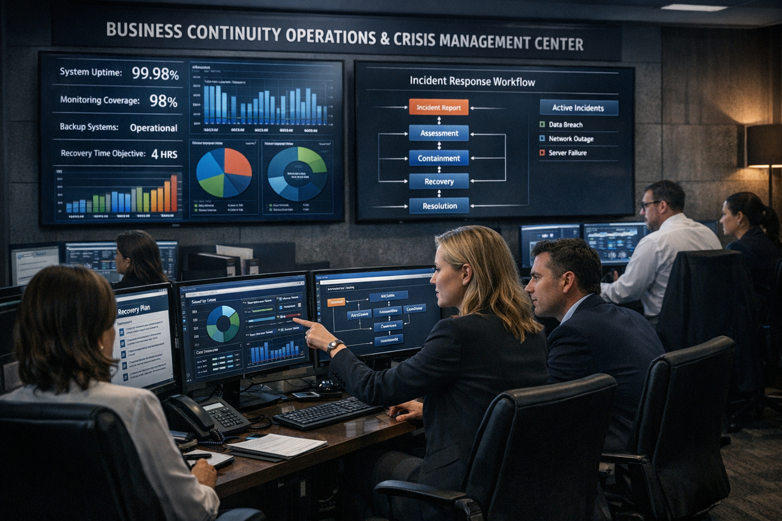Business Continuity Operations & Crisis Management Center