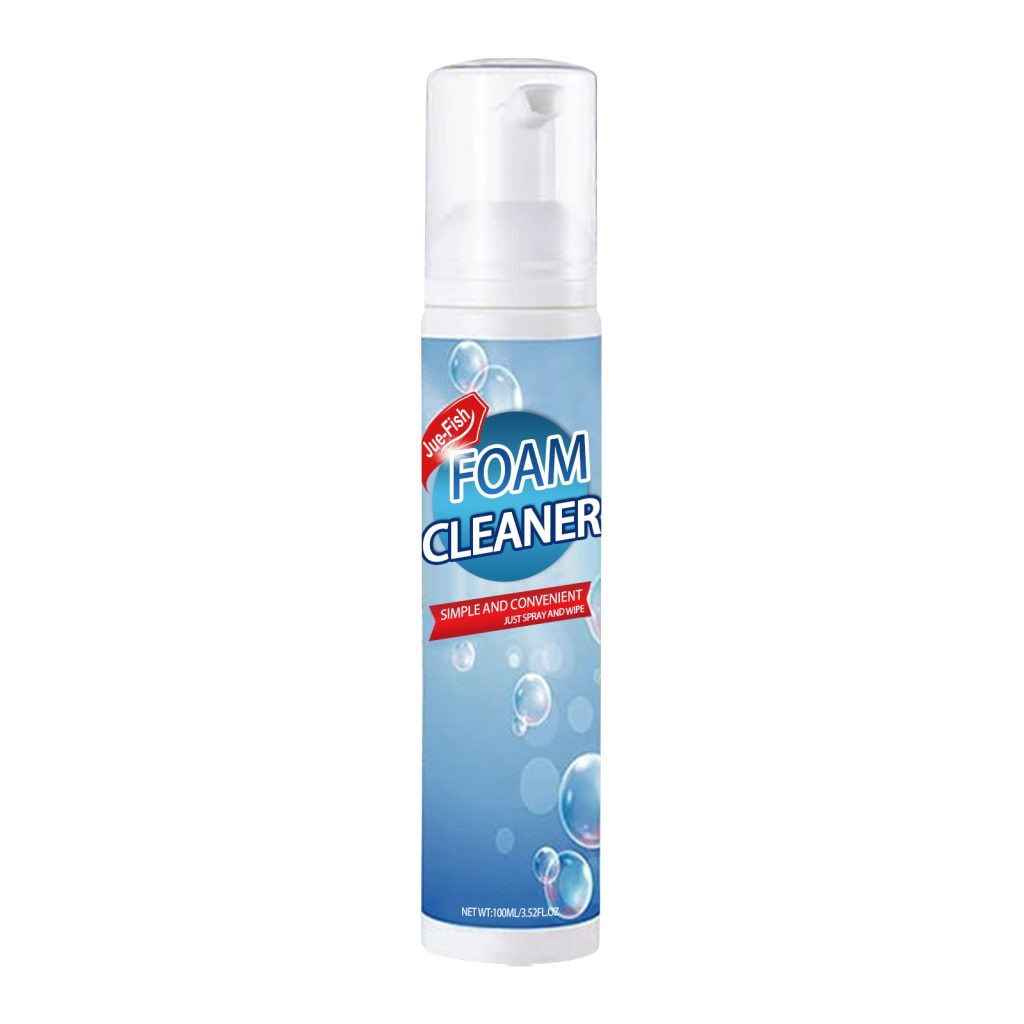 Jue-Fish Kitchen Oil Stain Foam Cleaner, Kitchen Stove Range Hood Oil Stain And Dirt Removal Cleaner